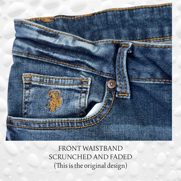 US POLO ASSN Retro Flared Jeans – Size 14 NWOT - Picture 6 of 7